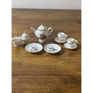 Miniature Reutter M.J. Himmel Tea Set - 10 pieces